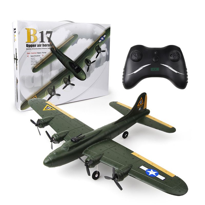 B-17 RC Airplane Ready to Fly, Easy to Fly RC Glider for Kids and Beginners, Hobby Remote Control Airplane for Adults