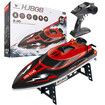 2.4GHz RC Boat: 20+ MPH High Speed Remote Control Boat for Adults and Kids for Pools and Lakes, Low Battery Alarm