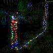 32M Solar Rope Light 300 Copper Fairy String Tube TREE TENT CAMP Party Garden Yard Home Wedding Christmas Halloween Holiday Decoration Lighting(Multi Color)