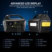 Solar Generator Portable Power Station Wireless Camping Rated 500W 675Wh PD60W  LED Lithium Battery AC DC Port for Outdoor Travel