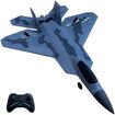 F-22 RC Plane Ready to Fly, 2.4GHz Remote Control Airplane, Easy to Fly RC Glider for Kids and Beginners