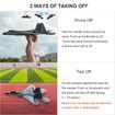 F-22 RC Plane Ready to Fly, 2.4GHz Remote Control Airplane, Easy to Fly RC Glider for Kids and Beginners