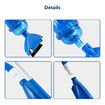 Swimming Pool Cleaner Kit Above Ground Pond Filter Cleaning Maintenance Brush Accessories for Fountain Hot Tub Fish Tank