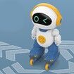 Plastic Robot Creative Gift For Kids And Adults With Optional Multicolor Interactive