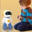 Plastic Robot Creative Gift For Kids And Adults With Optional Multicolor Interactive