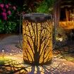 Solar Lantern Outdoor Lights for Decorative Atmosphere Hanging Garden Lantern (1 Pack)