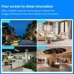 WiFi Remote Rontrol Monitor 1080P HD Full-color Night Vision Camera