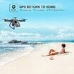 GPS Drone with 4K Camera for Adults, Brushless Motor and 5GHz RC FPV Quadcopter for Beginner Toys