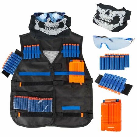 Kid bullet set toys educational toys children's brain training Tactical Vest Kit