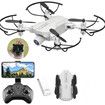 Super Small Mini Drones with Camera for Adults, 4K Drones for Kids Beginners, Quadcopter Toy with FPV Video App, Altitude Hold(Gray)