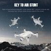 Super Small Mini Drones with Camera for Adults, 4K Drones for Kids Beginners, Quadcopter Toy with FPV Video App, Altitude Hold(Gray)