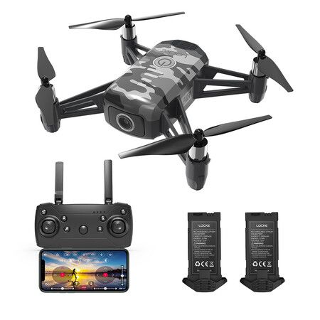 Drone for Kids with 1080p HD FPV Camera, Mini Quadcopter for Beginners with Altitude Hold, One Key Start and Land, Remote Control Toys