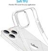 Compatible with iPhone 14 Pro Case, Clear Soft Shockproof Protective Slim Thin Bumper Cover Phone Case for iPhone 14 Pro - 6.1 inch 2022