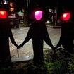 Halloween Witch Decoration,Voice Control Induction Luminous Visit Illuminator for Haunted House Party Halloween Garden Decoration Props