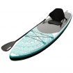 Weisshorn Stand Up Paddle Board 10.6ft Inflatable SUP Surfboard Paddleboard Kayak Surf Green