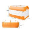 Manan Car Boot Organiser Large Collapsible Trunk Storage Box Warning Triangle