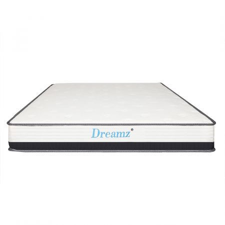 Dreamz Bedding Mattress Spring Double Size Premium Bed Top Foam Medium Soft 21CM