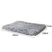 XL Size 135x100x10cm Washable Pet Bed in Charcoal Colour