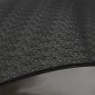 Marlow Chair Mat Round Hard Floor Protectors PVC Home Office Computer Mats Black