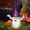 Emitto Halloween Inflatables LED Lights Blow Up Party Outdoor Yard Decorations