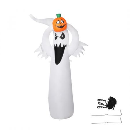 Emitto Halloween Inflatables LED Lights Blow Up Scary Ghost Party Outdoor Decor Emitto Halloween Inflatables LED Lights Blow Up Scary Ghost Party Outdoor Decor