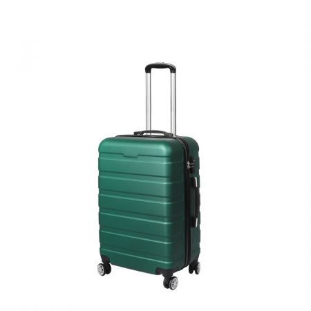 24" Luggage Case Suitcase Green 24 inch