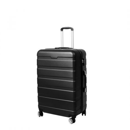 28" Luggage Case Suitcase Black 28 inch
