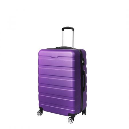 28" Luggage Case Suitcase Purple 28 inch