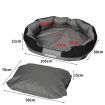 PaWz Waterproof Pet Dog Calming Bed Memory Foam Orthopaedic Removable Washable L