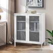 Levede Adjustable Buffet Sideboard Cabinet Raised Base Kitchen Storage Cupboard