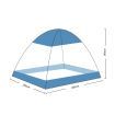 Dreamz Mosquito Bed Nets Foldable Canopy Dome Fly Repel Insect Camping Protect Q