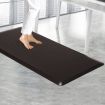 Marlow Anti Fatigue Mat Standing Desk Rug Kitchen Home Office Foam Brown 51x99