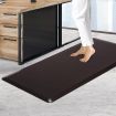 Marlow Anti Fatigue Mat Standing Desk Rug Kitchen Home Office Foam Brown 51x99