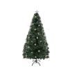 Santaco Christmas Tree 1.8M 6Ft Xmas Decorations Fibre Optic Multicolour Lights