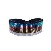 DIY LED Glasses Bluetooth App Control Luminous Rave Party Glasses