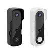 Wireless Doorbell Camera with Doorbell, WiFi Video Camera with Motion Detector, Anti-Theft Device,Night Vision, 2-Way Audio?Black)