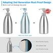 304 Stainless Steel Countertop Soap Dispenser 15.2Oz,Rust-Proof Liquid Soap Pump Bottle for Kitchen,Bathroom and Countertop Hand Dish Lotion