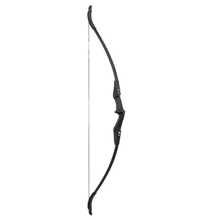 40lbs Recurve Bow Archery Set Exercise Sports Hunting Equipment Outdoor Target Shooting Games 40lbs Left Right Handed Black