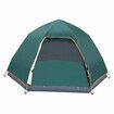 4 Man Beach Tent Shelter Instant Pop Up Camping Family Dome Sun Shade Hiking Picnic Outdoor 240x240x135cm Green OGL