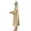 Hot Star Cosplay Wars The Mandalorian Baby Yoda Cosplay Costume Robe With Hat For Kids Age 5 to 7