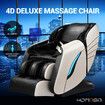 Massage Recliner Chair Therapy Zero Gravity Massager Shiatsu Massaging Machine Calf Leg Shoulder Neck Full Body Electric 4D Homasa