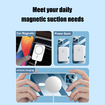 2022 For iPhone 14 Pro Max Magnetic Wireless Charging Clear Case Hard Acrylic Cover  For Magsafe