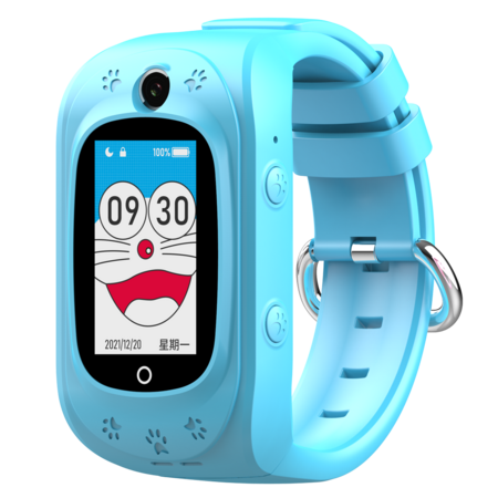 4g Kids Watch WIFI Gps Lbs Smart Watch Tracker Camera Video Call Sos Ip67 Waterproof Smartwatch Color Blue