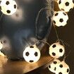 20 Leds 3M Football String Lights Soccer Ball Night Light Garlands Decor Kids Bedroom Party Xmas Holiday Light