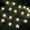 20 Leds 3M Football String Lights Soccer Ball Night Light Garlands Decor Kids Bedroom Party Xmas Holiday Light