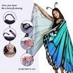 Butterfly Wings for Women Butterfly Shawl Fairy Ladies Cape Nymph Pixie Halloween Costume Accessory