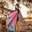 Butterfly Wings for Ladies Cape Nymph Pixie Halloween Costume Accessory