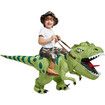 Inflatable Dinosaur Costume T Rex Air Blow up Funny Halloween Party Costume for Kids