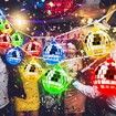 20 LED Disco Lights, Disco Ball Mirror, LED String Lights for Party, Christmas Lights (Multicolor)