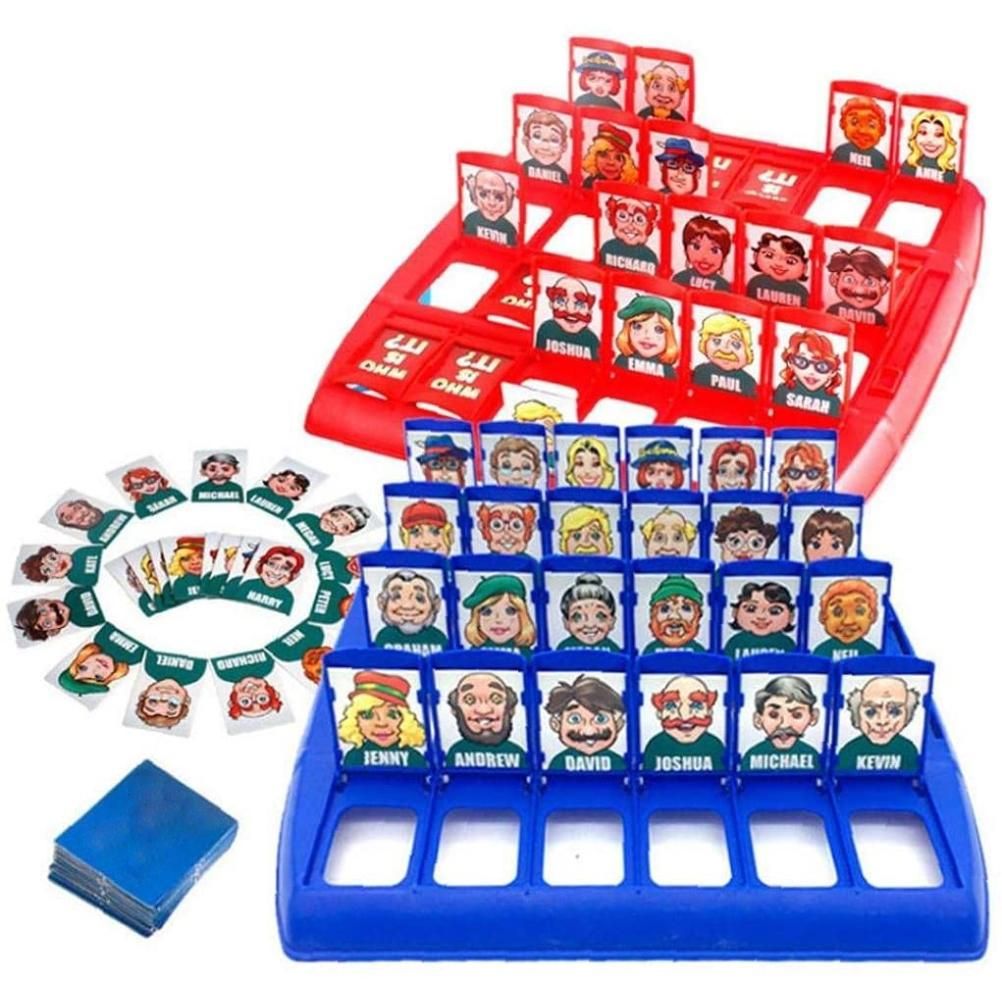 Family Guessing Games Toys Funny Guess Who Cards Game Parent Child Leisure Time Toys